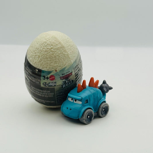 Disney Pixar Cars - Mini Racers CLANKYLOSAURUS #6 DINO EGG On The Road - Diecast