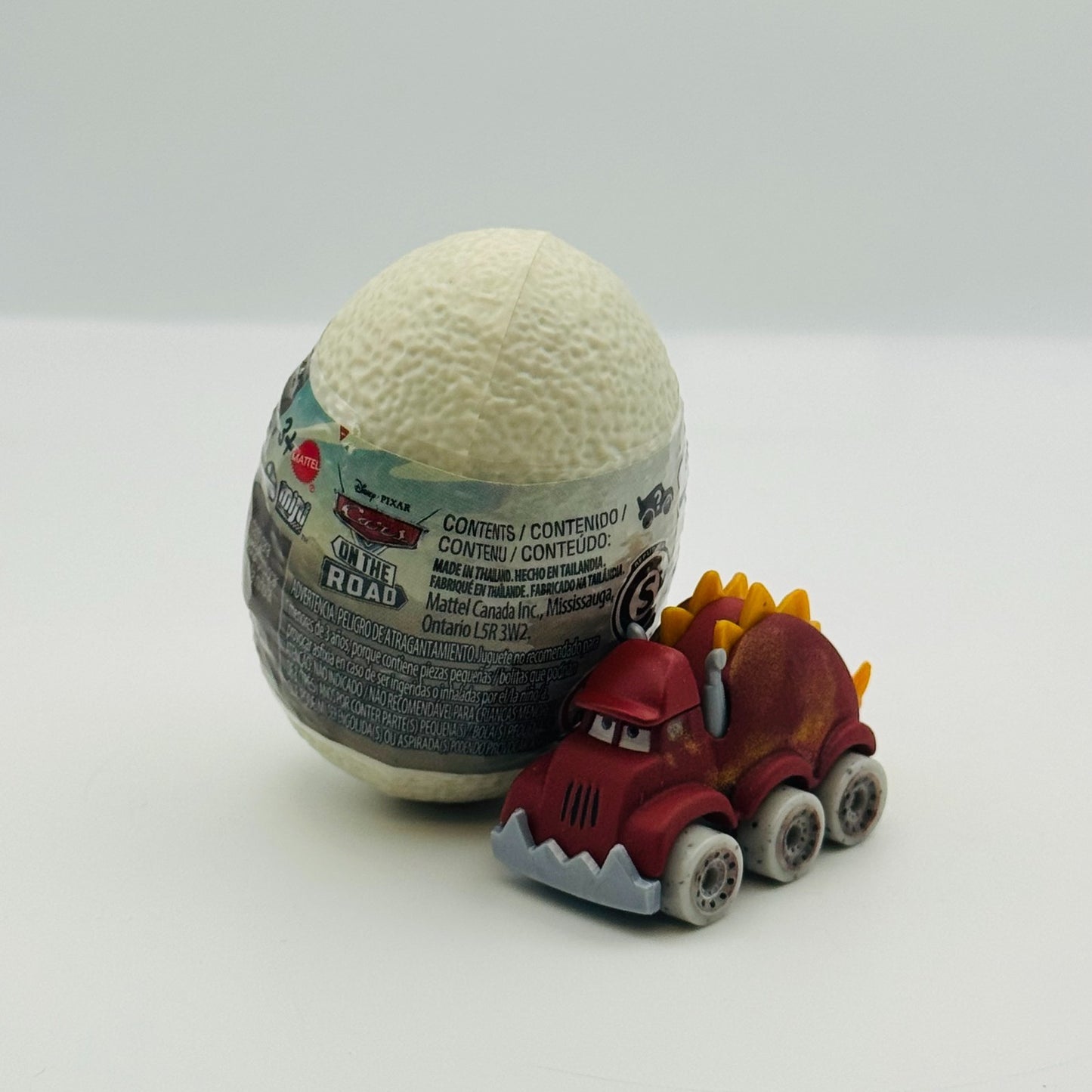 Disney Pixar Cars - Mini Racers Mechaturbonatops #7 DINO EGG - Diecast