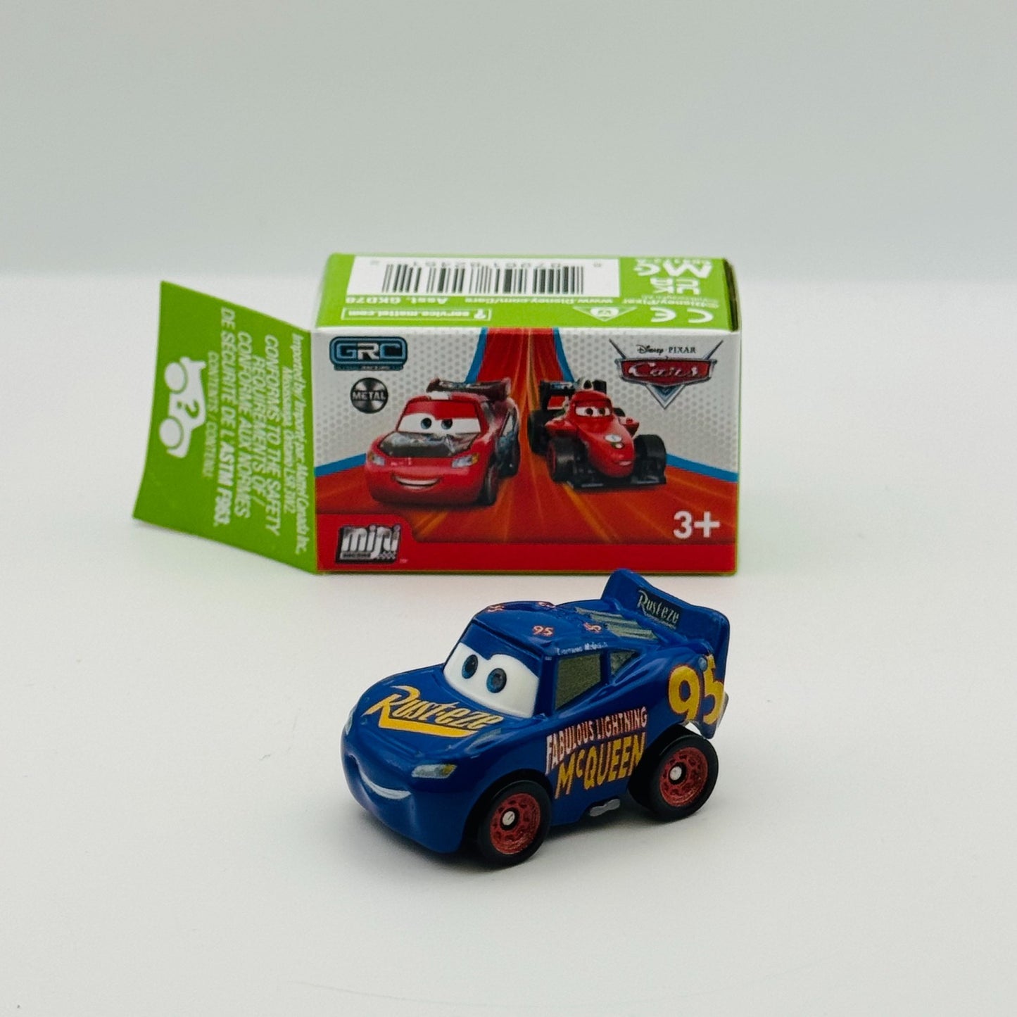 Disney Pixar Cars - Mini Racers FABULOUS MCQUEEN #47 Series 4 2024 - Diecast