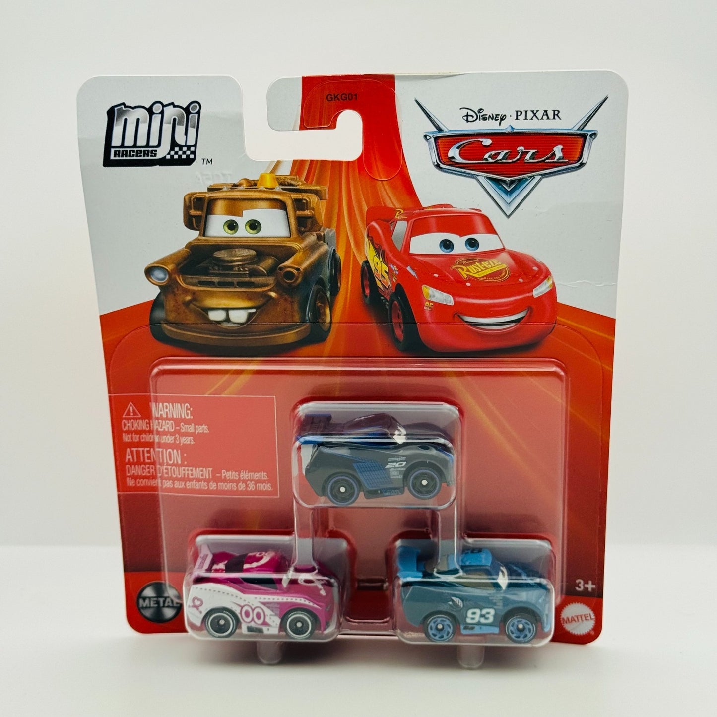 Disney Pixar Cars - Mini Racers NICK SHIFT, FLIP DOVER Next Gens - Diecast