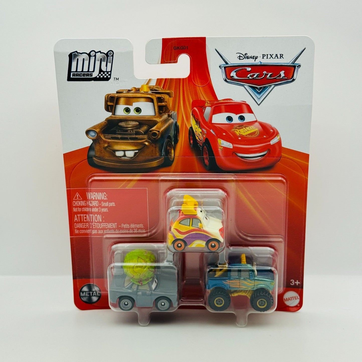 Disney Pixar Cars - Mini Racers DOUG CRANKEL, IVY, ROADETTE MARKER - Diecast