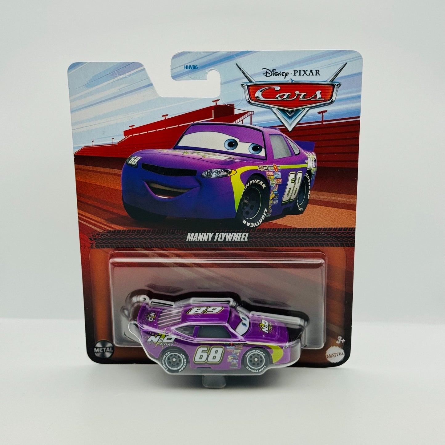 Disney Pixar Cars - N2O COLA MANNY FLYWHEEL Piston Cup 2024 - 1:55 Diecast