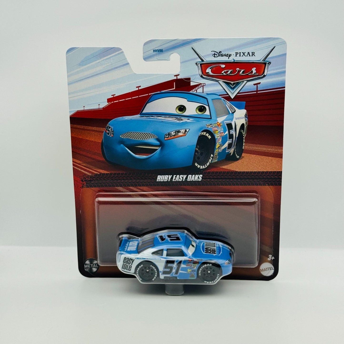 Disney Pixar Cars - EASY IDLE RUBY EASY OAKS Piston Cup 2024 - 1:55 Diecast