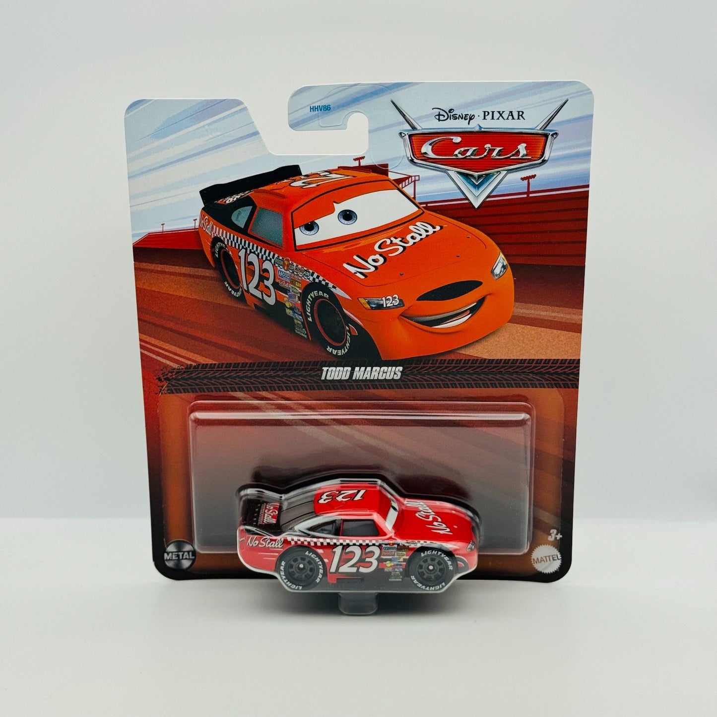 Disney Pixar Cars - NO STALL TODD MARCUS Piston Cup 2024 - 1:55 Diecast