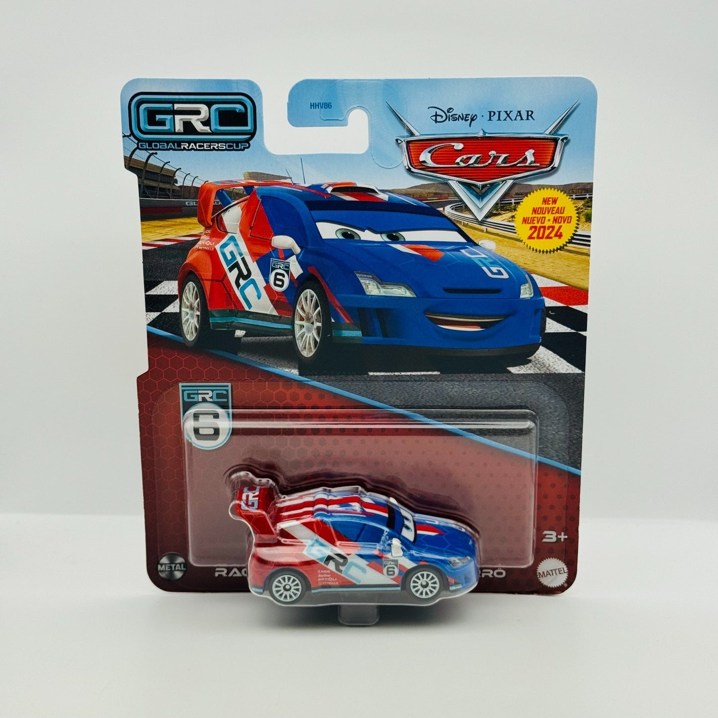 Disney Pixar Cars - GRC RAOUL CAROULE WGP 2024 - 1:55 Diecast