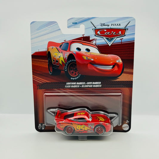 Disney Pixar Cars - CARS 1 RUSTEZE LIGHTNING MCQUEEN 2024 - 1:55 Diecast
