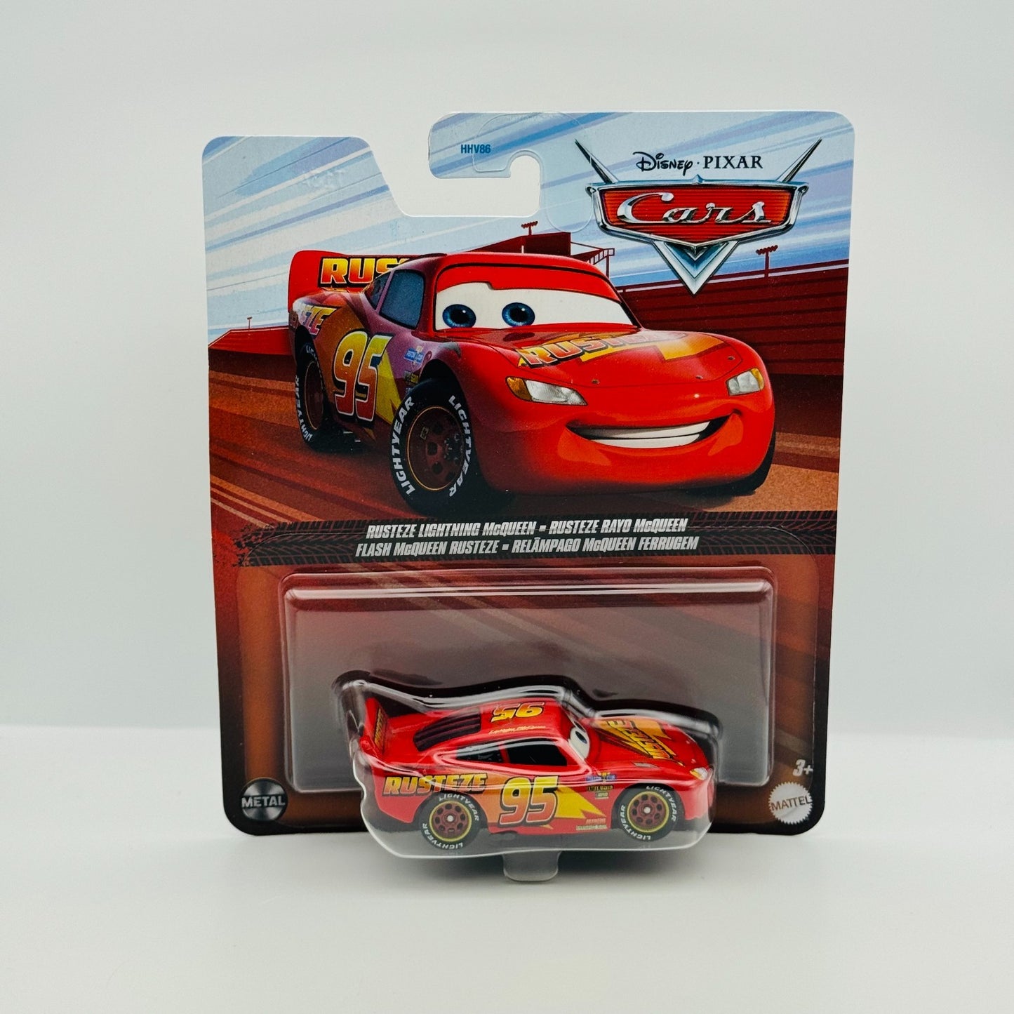Disney Pixar Cars - RUSTEZE LIGHTNING MCQUEEN Cars 3 2024 - 1:55 Diecast