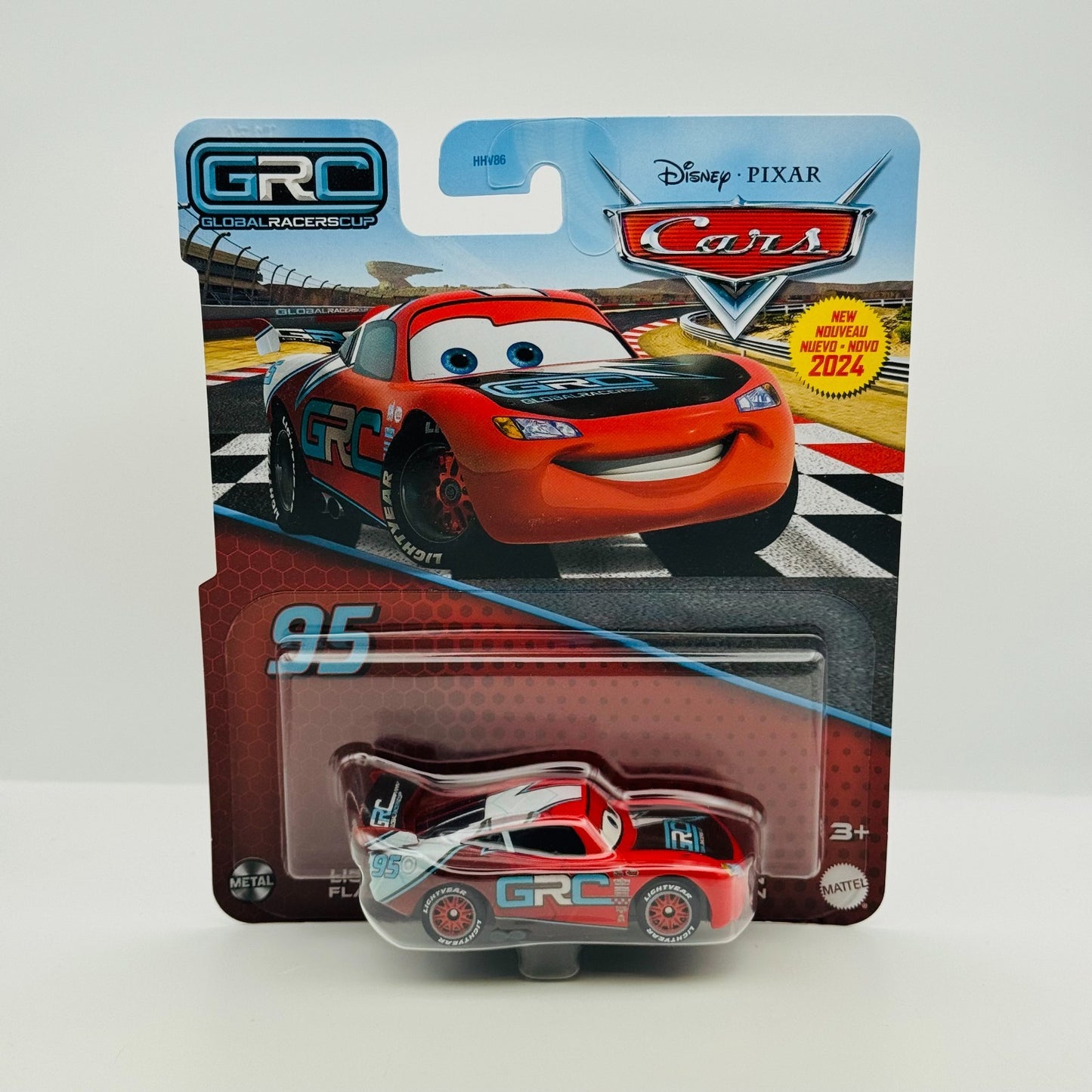 Disney Pixar Cars - GRC LIGHTNING MCQUEEN WGP 2024 - 1:55 Diecast