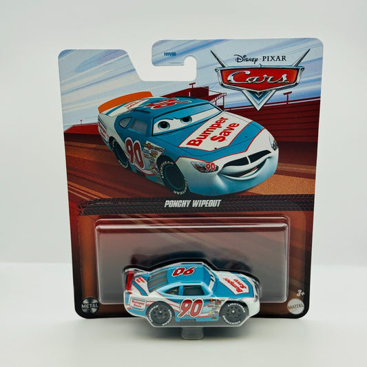 Disney Pixar Cars - BUMPER SAVE PONCHY WIPEOUT Piston Cup 2024 - 1:55 Diecast