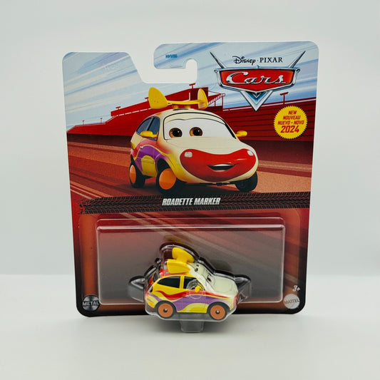 Disney Pixar Cars - ROADETTE MARKER On The Road 2024 - 1:55 Diecast