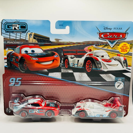 Disney Pixar Cars - GRC SHU TODOROKI & LIGHTNING MCQUEEN 2024 - 1:55 Diecast