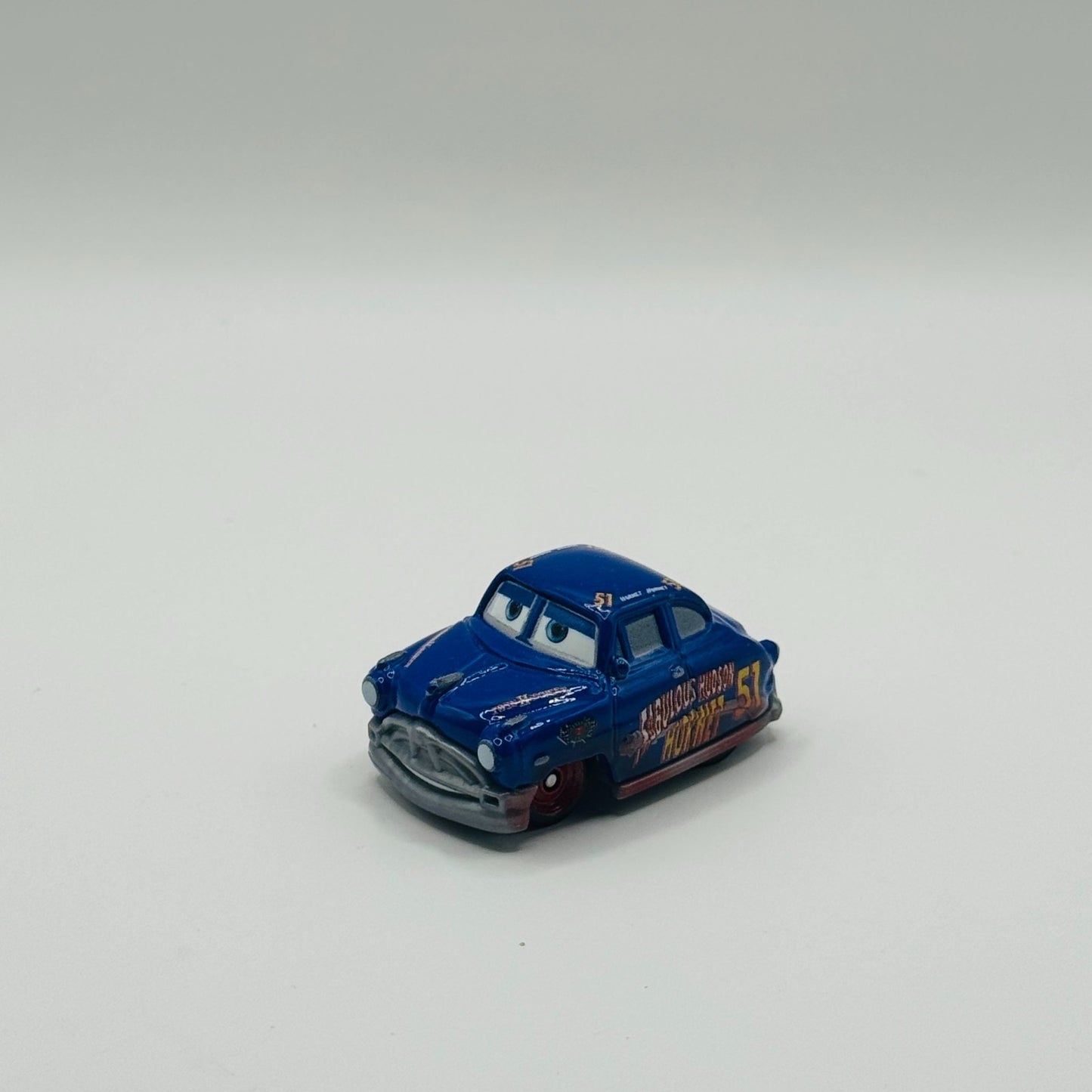 Disney Pixar Cars - Mini Racers FABULOUS HUDSON HORNET DOC - Diecast