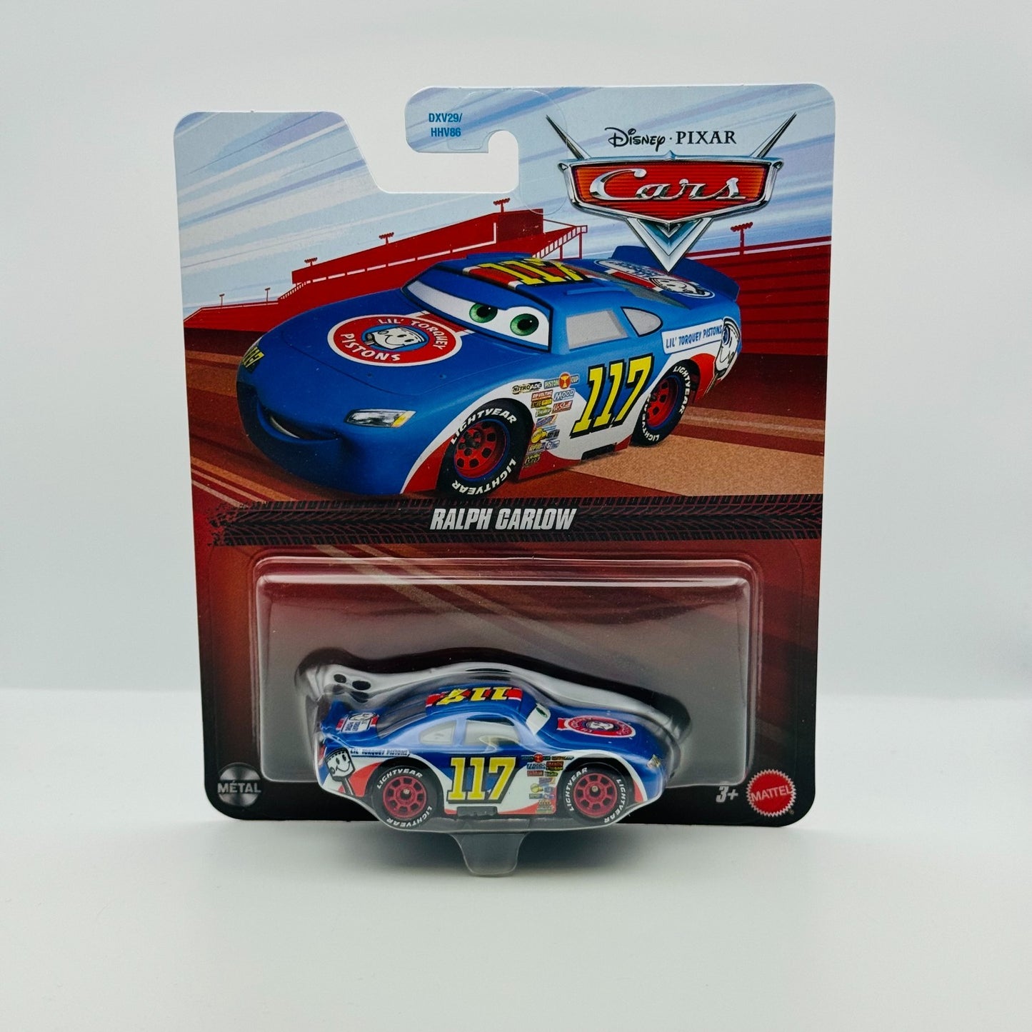 Disney Pixar Cars - LIL TORQUEY PISTONS RALPH CARLOW *CHINA* 2026 - 1:55 Diecast
