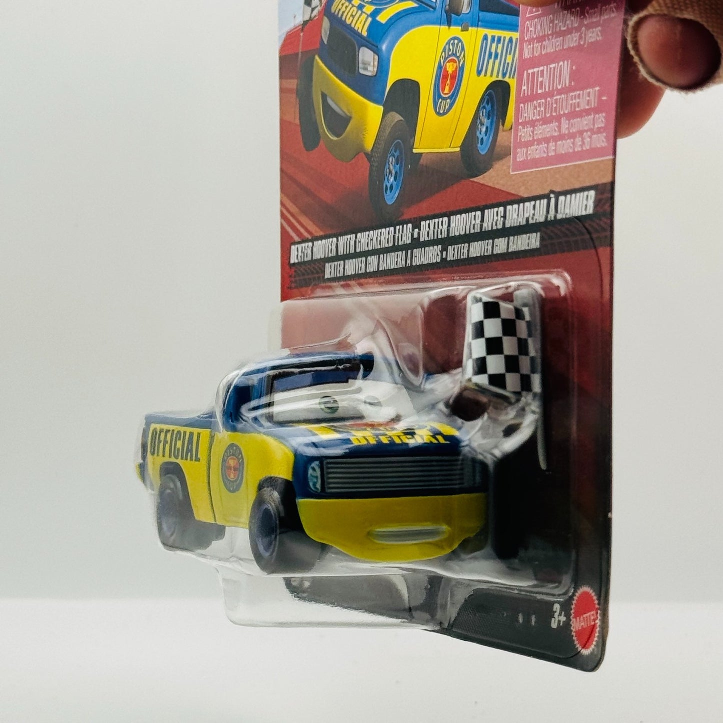 Disney Pixar Cars - DEXTER HOOVER CHECKERED FLAG *CHINA* 2026 - 1:55 Diecast