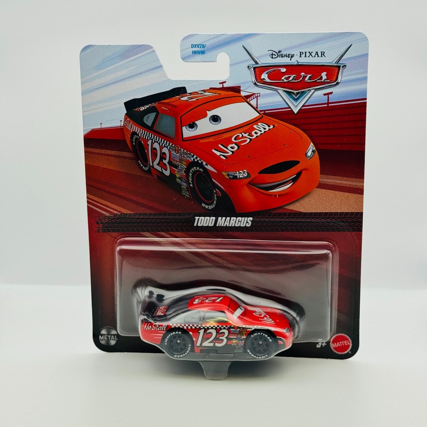 Disney Pixar Cars - NO STALL TODD MARCUS Piston Cup *CHINA* 2026 - 1:55 Diecast