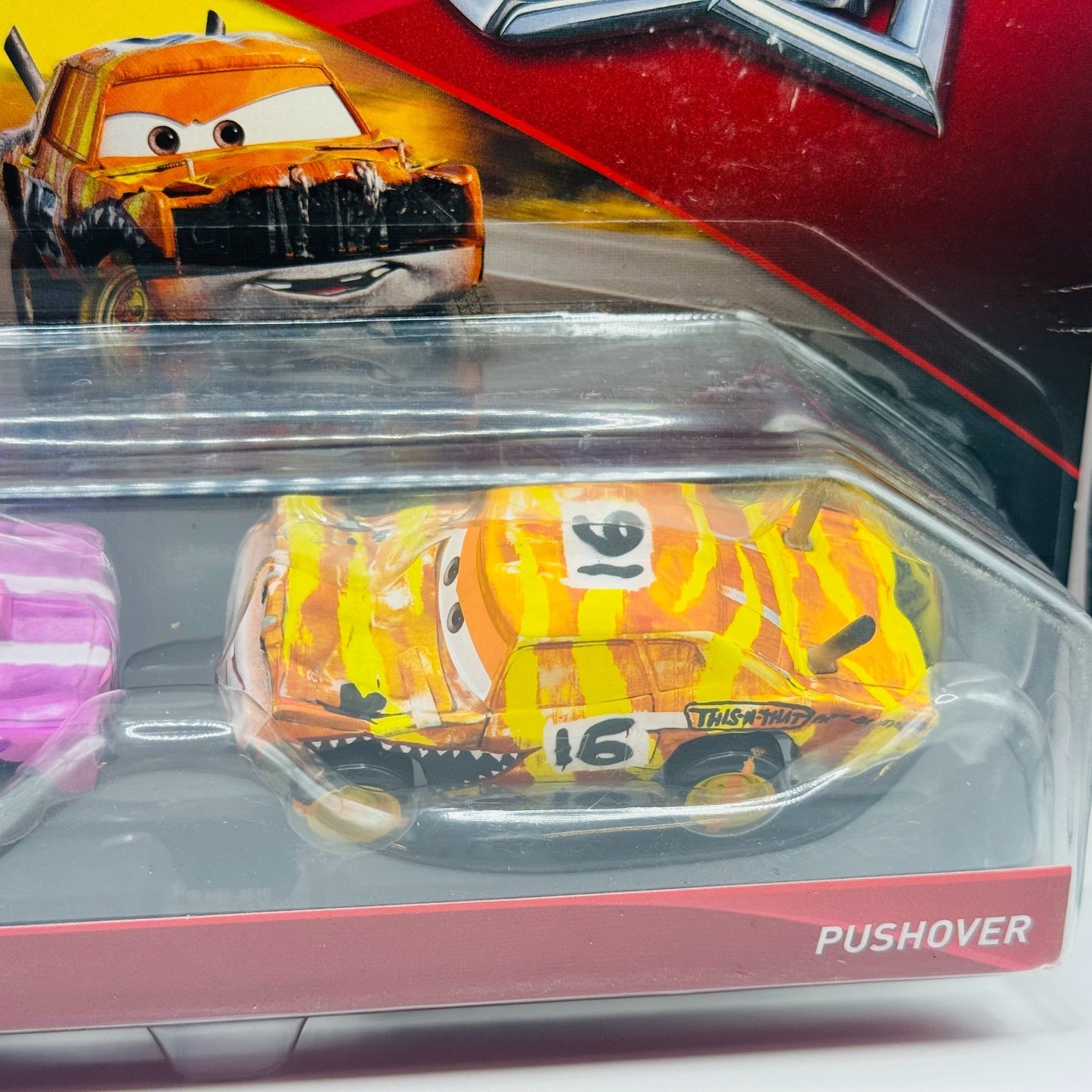Disney Pixar Cars - TAILGATE & PUSHOVER Thunder Hollow Demo Derby - 1:55 Diecast
