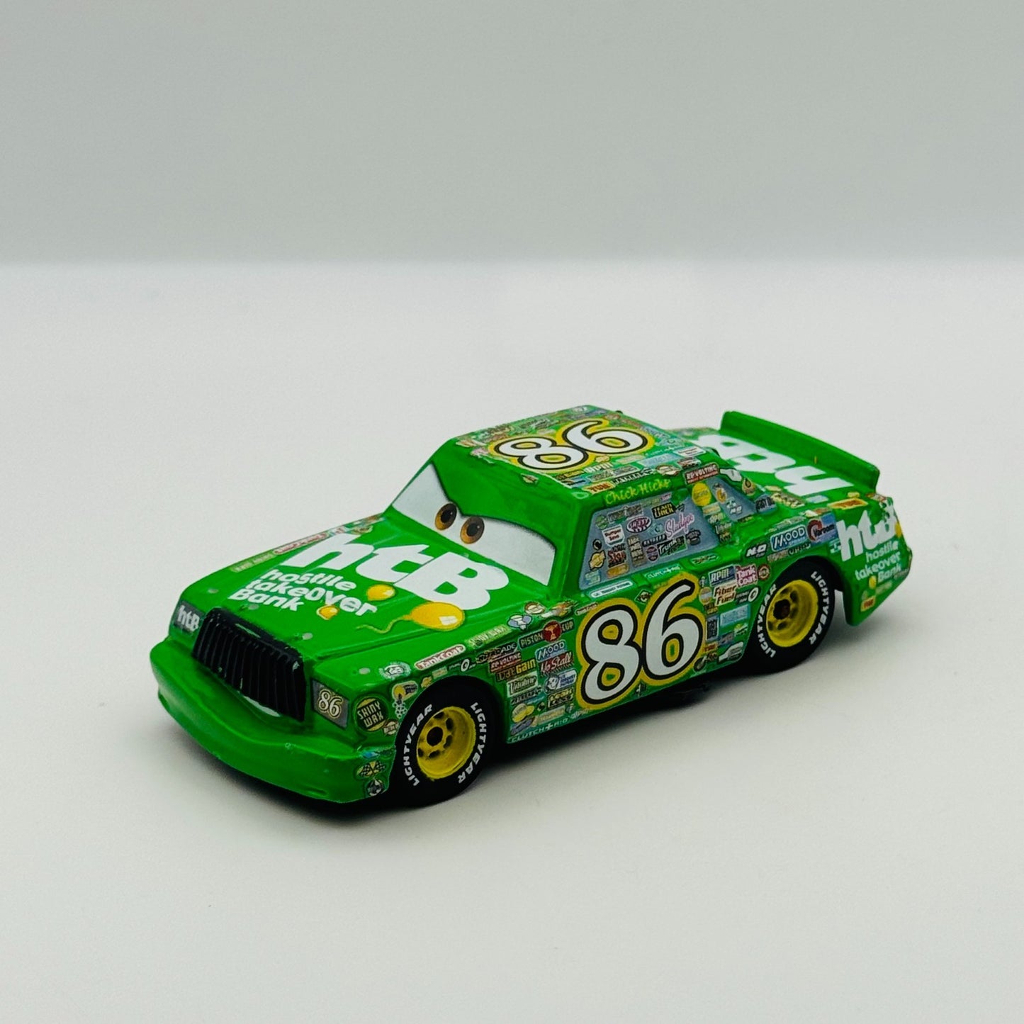 Disney Pixar Cars - CHICK HICKS HTB Piston Cup - 1:55 Diecast