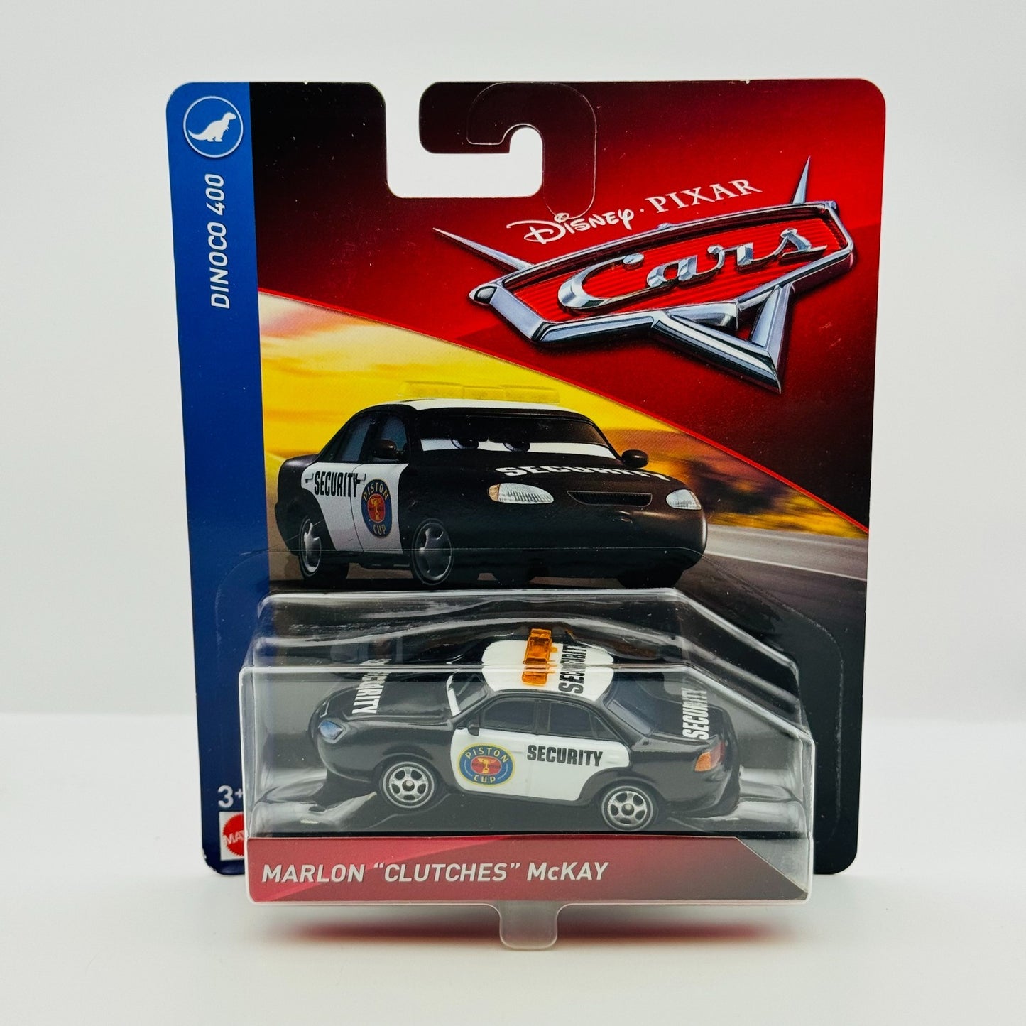 Disney Pixar Cars - MARLON CLUTCHES MCKAY Dinoco 400 2018 - 1:55 Diecast