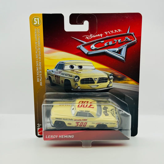 Disney Pixar Cars - HEYDAY LEROY HEMMING Doc's Racing Days 2018 - 1:55 Diecast