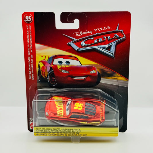 Disney Pixar Cars - RUST-EZE RACING CENTER LIGHTNING MCQUEEN 2018 - 1:55 Diecast