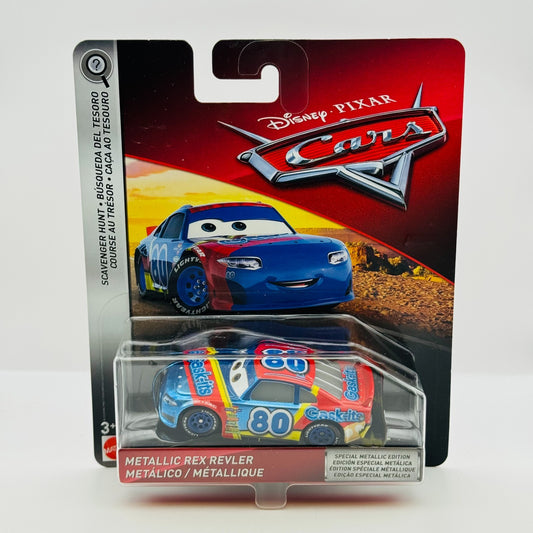 Disney Pixar Cars METALLIC REX REVLER GASK-ITS Scavenger Hunt 2018 1:55 Diecast