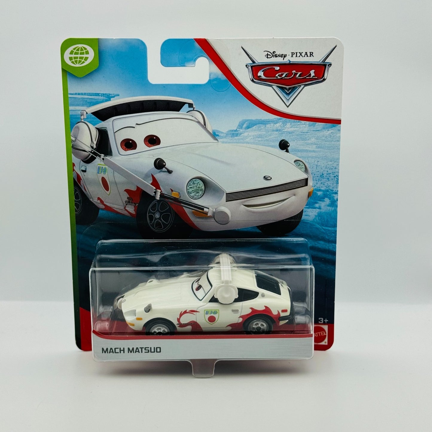Disney Pixar Cars - MACH MATSUO SHU TODOROKI CHIEF 2019 Blue Desert 1:55 Diecast