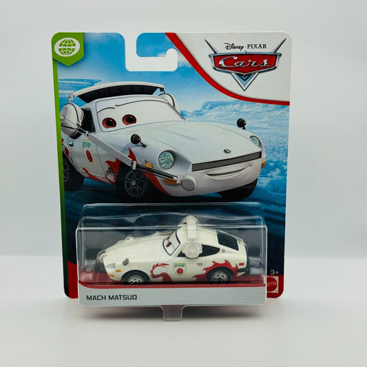 Disney Pixar Cars - MACH MATSUO SHU TODOROKI CHIEF 2019 Blue Desert 1:55 Diecast