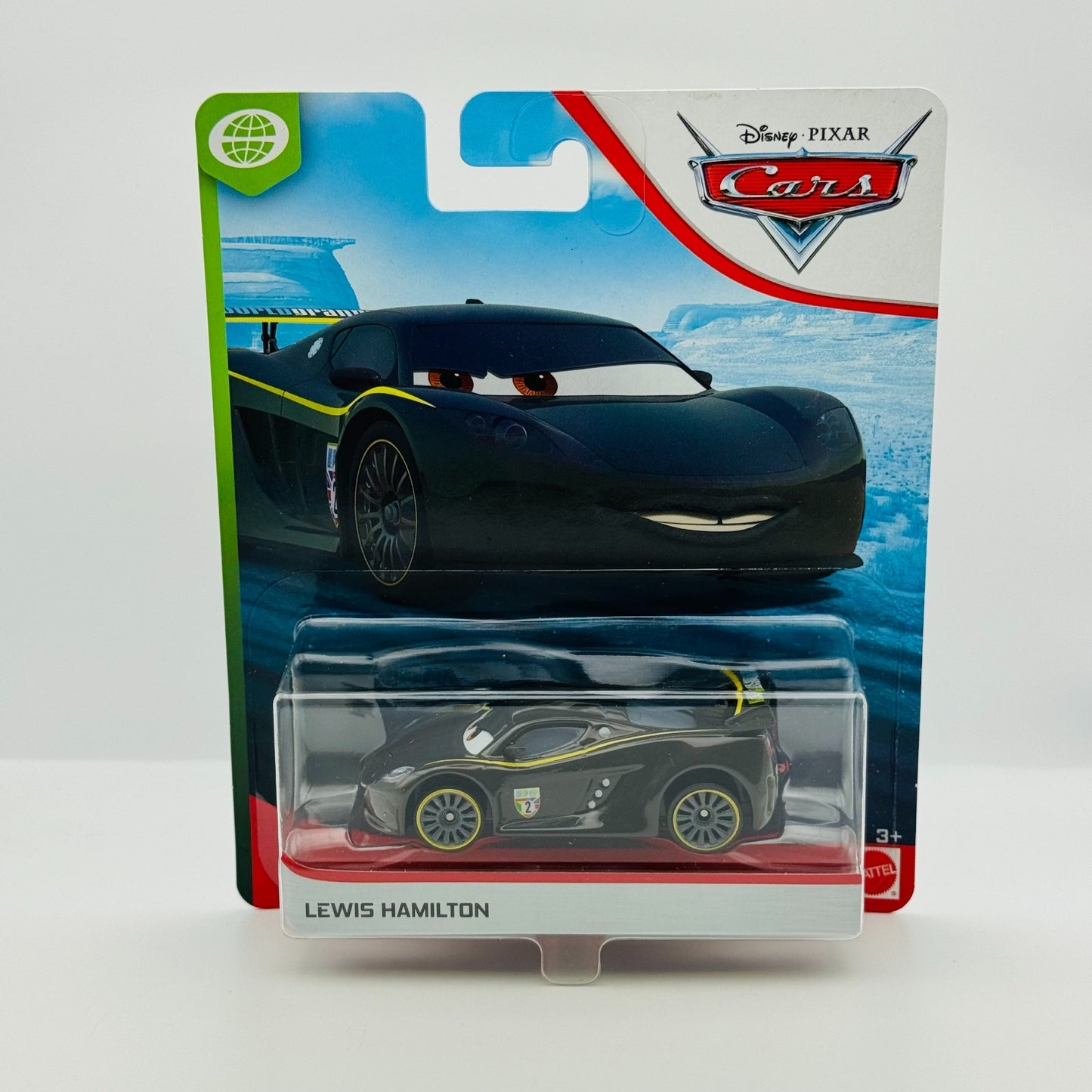 Disney Pixar Cars - LEWIS HAMILTON WGP 2019 Blue Desert - 1:55 Diecast