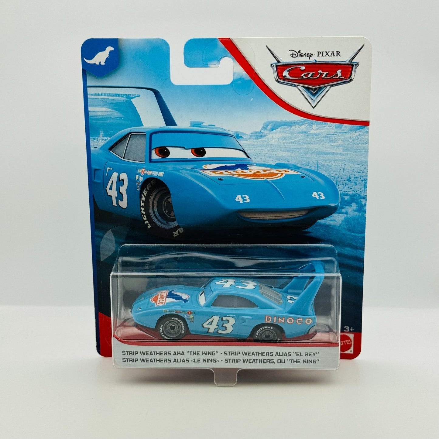 Disney Pixar Cars - THE KING STRIP WEATHERS DINOCO 2019 Blue Desert 1:55 Diecast