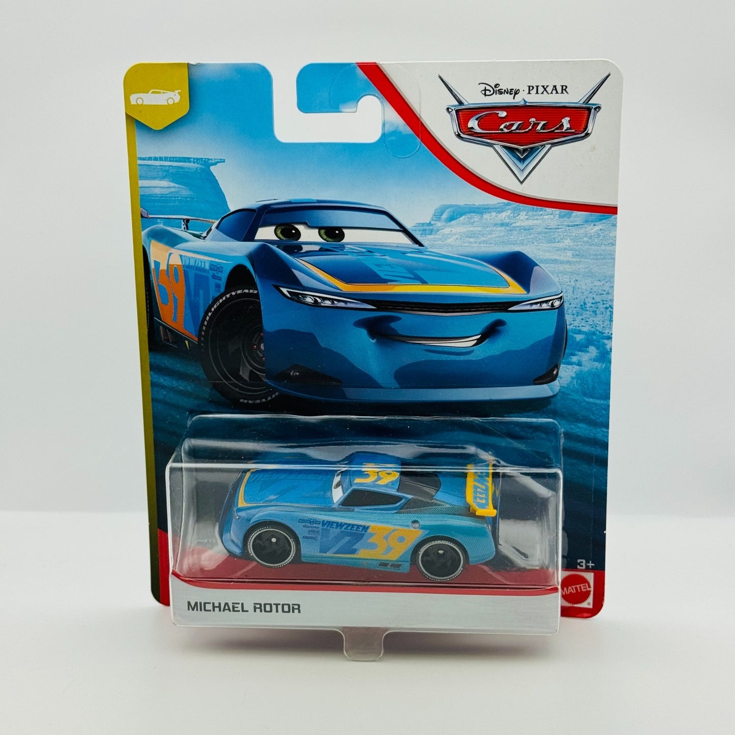 Disney Pixar Cars - MICHAEL ROTOR VIEW ZEEN 2019 Blue Desert - 1:55 Diecast