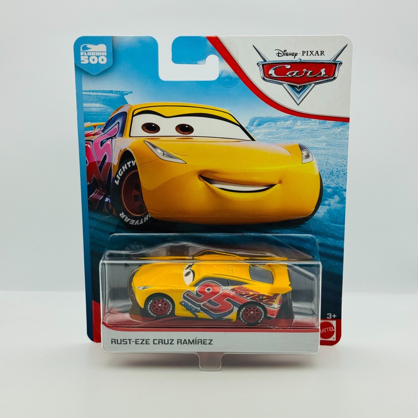 Disney Pixar Cars - RUST-EZE CRUZ RAMIREZ 95 2019 Blue Desert - 1:55 Diecast
