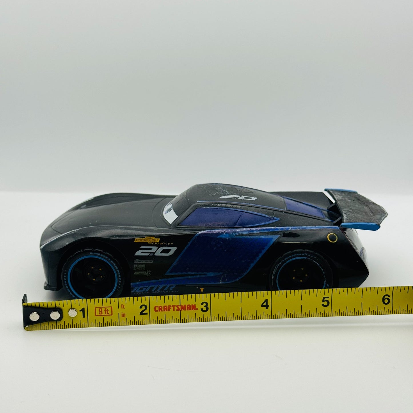 Disney Pixar Cars - 6" JACKSON STORM *Untested* Disney Store - 1:32 Scale