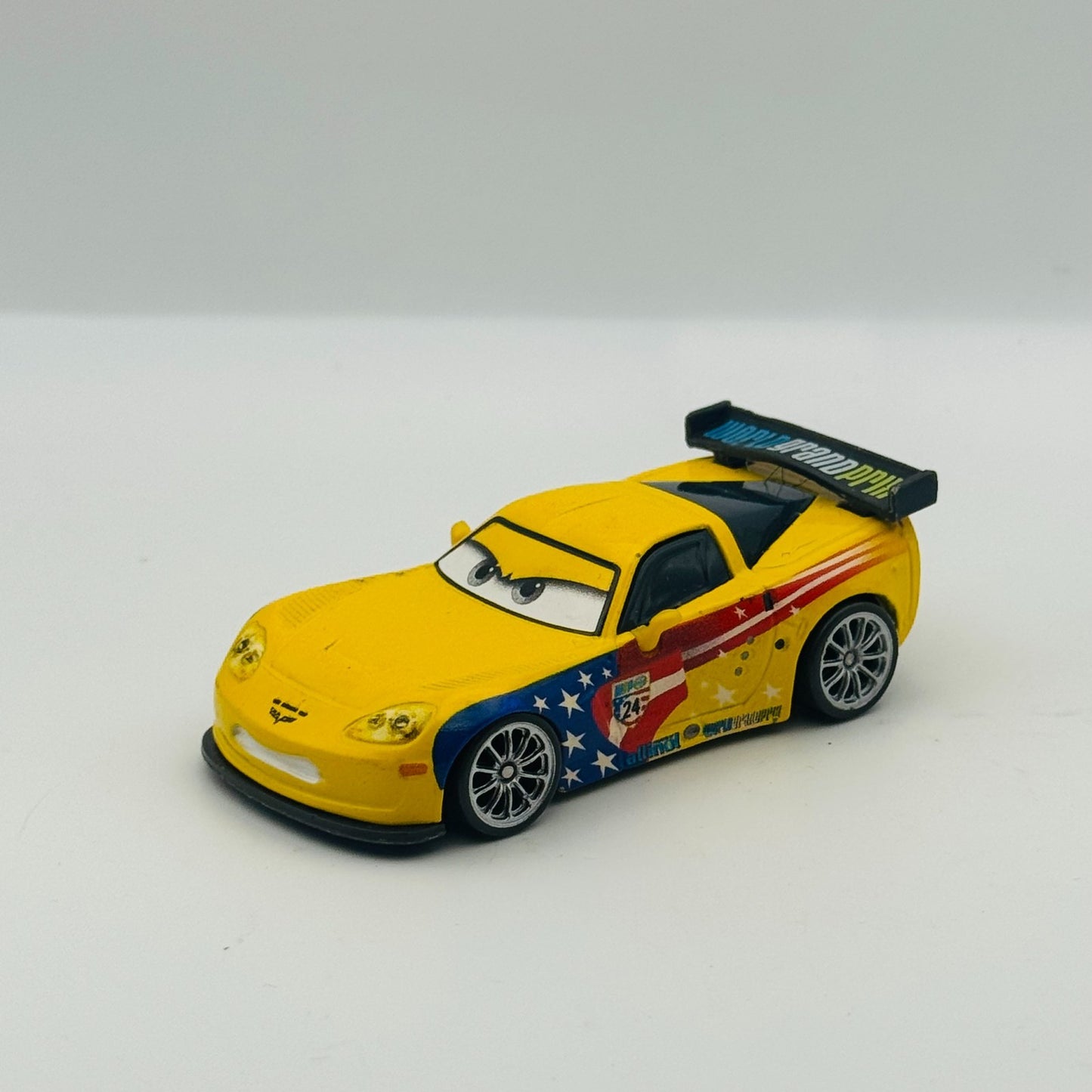 Disney Pixar Cars - WORLD GRAND PRIX ALBERTO JEFF LEWIS *Vietnam* - 1:55 Diecast