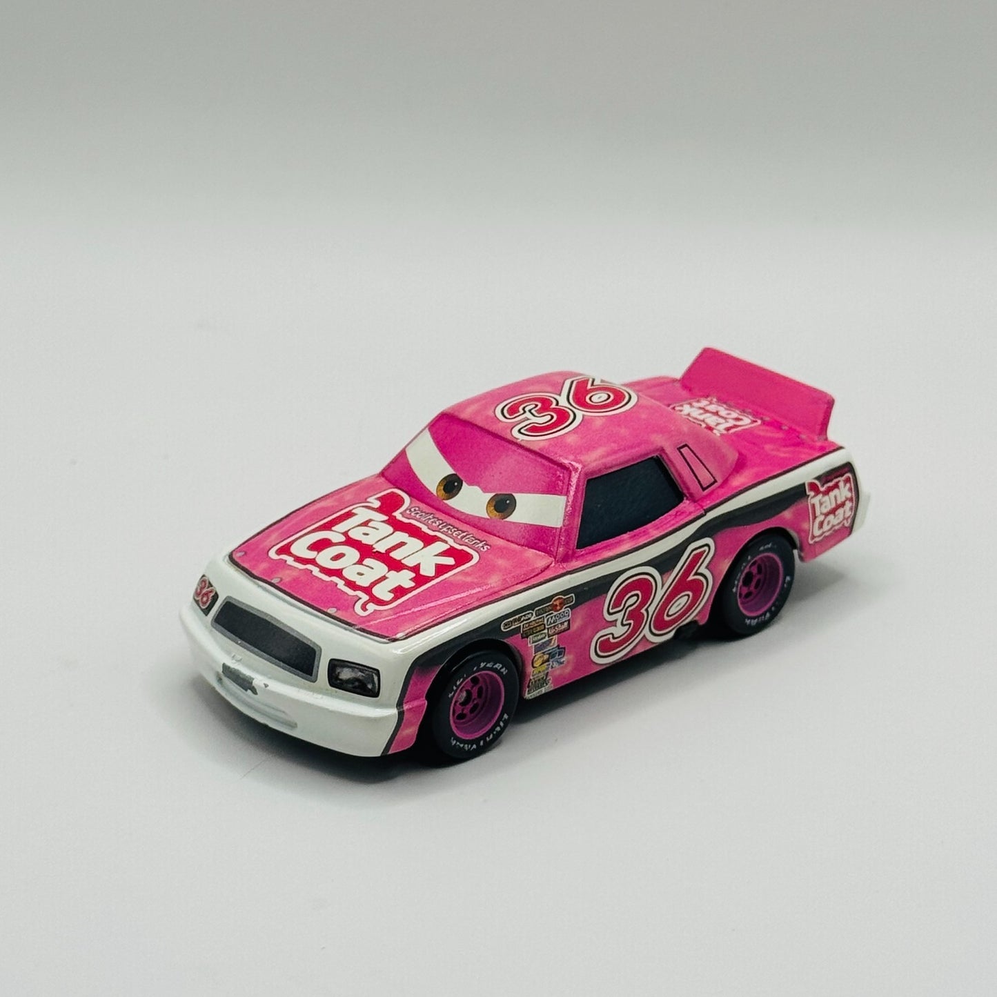 Disney Pixar Cars - TANK COAT EUGENE CARBURESKI *Flat Eyes* 2016 - 1:55 Diecast