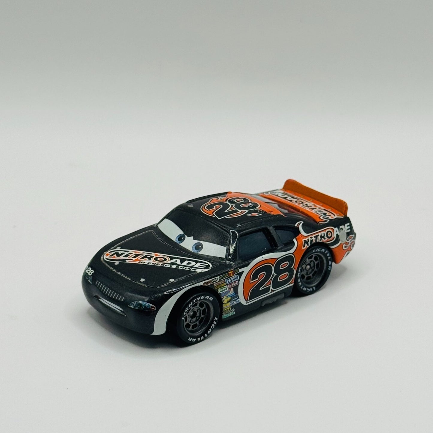 Disney Pixar Cars - NITROADE AIKEN AXLER *Flat Eyes* 2016 - 1:55 Diecast
