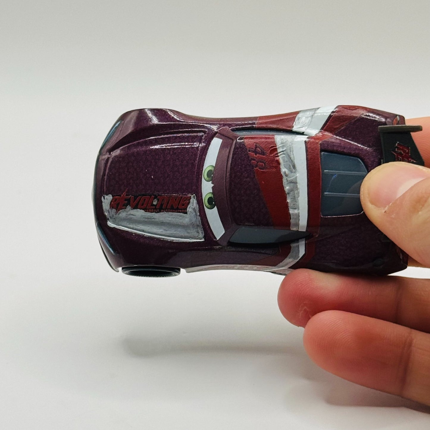 Disney Pixar Cars - AARON CLOCKER RE-VOLTING *CHINA* SEE PICS 2017 -1:55 Diecast