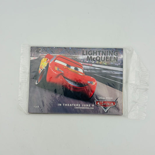Disney Pixar Cars - 2006 MOVIE PROMO COLLECTOR CARDS SET OF 9 - CARSTHEMOVIE