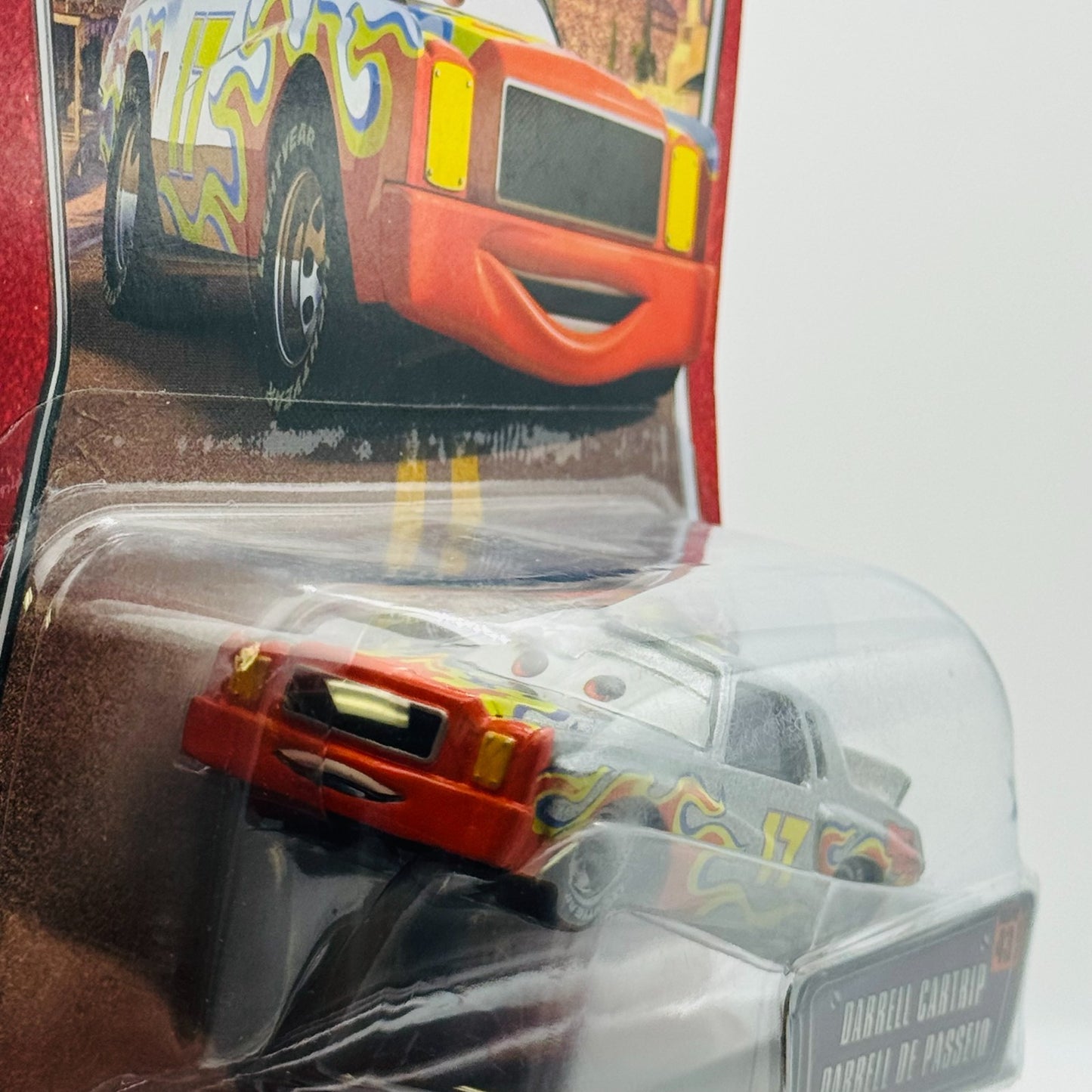 Disney Pixar Cars - DARRELL CARTRIP RARE VARIANT World Of Cars 2008 1:55 Diecast
