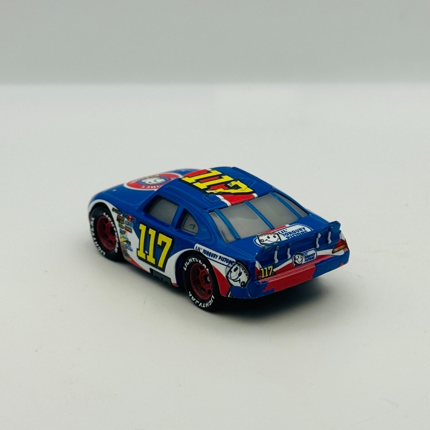 Disney Pixar Cars - RALPH CARLOW LIL TORQUEY PISTONS Piston Cup - 1:55 Diecast