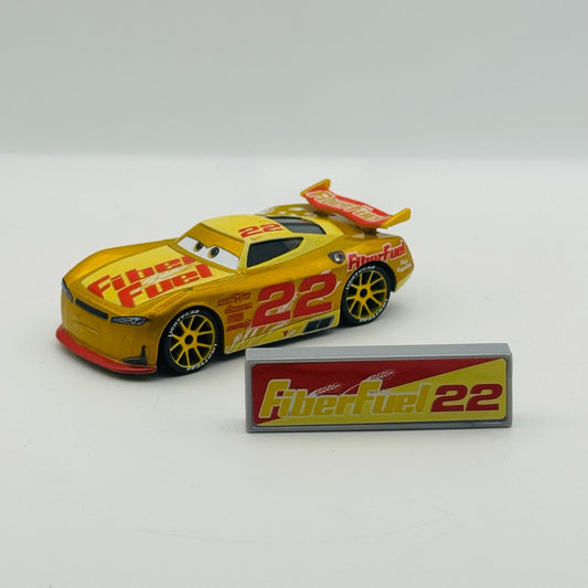 Disney Pixar Cars - NASCAR GOGO LOGANO FIBER FUEL Nascar 2024 - 1:55 Diecast