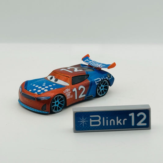 Disney Pixar Cars - NASCAR RYAN "INSIDE" LANEY BLINKR 2024 - 1:55 Diecast