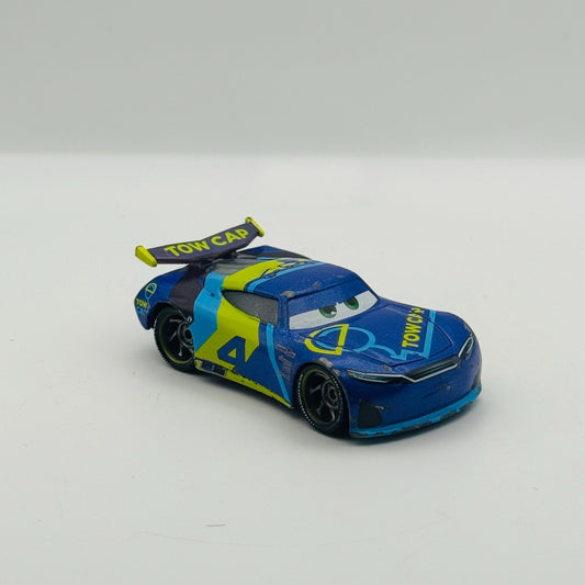 Disney Pixar Cars - J.D. MCPILLAR TOW CAP Next Gen China WINDOWBARS 1:55 Diecast