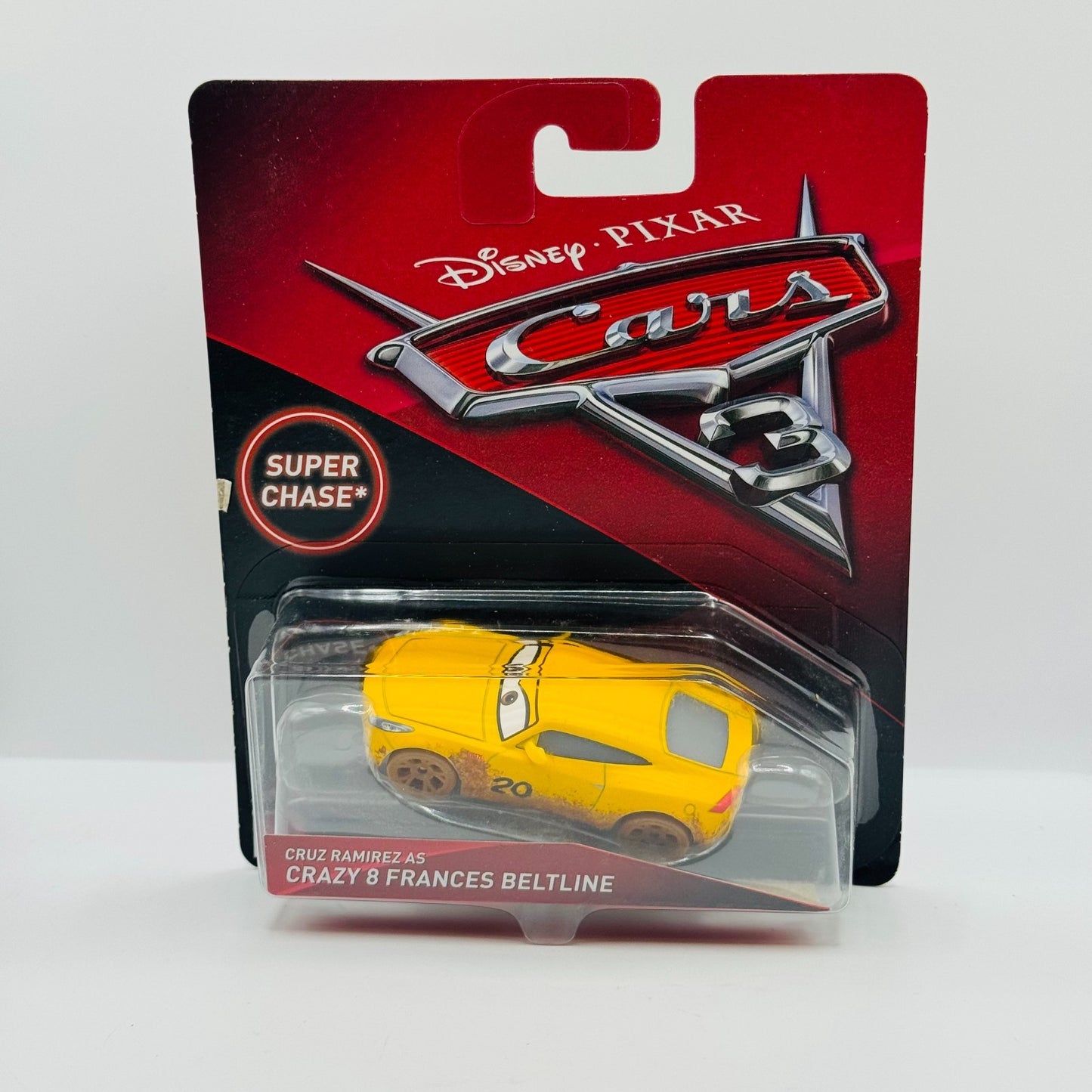 Disney Pixar Cars - SUPER CHASE CRUZ RAMIREZ AS CRAZY 8 FRANCES - 1:55 Diecast