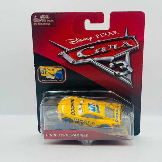 Disney Pixar Cars - DINOCO CRUZ WITH COLLECTOR CARD 2017 - 1:55 Diecast