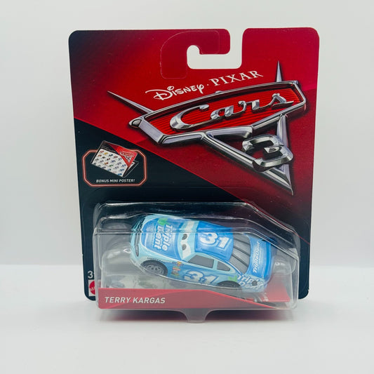 Disney Pixar Cars - TERRY KARGAS TRIPLE DENT Veteran Racer 2017 - 1:55 Diecast