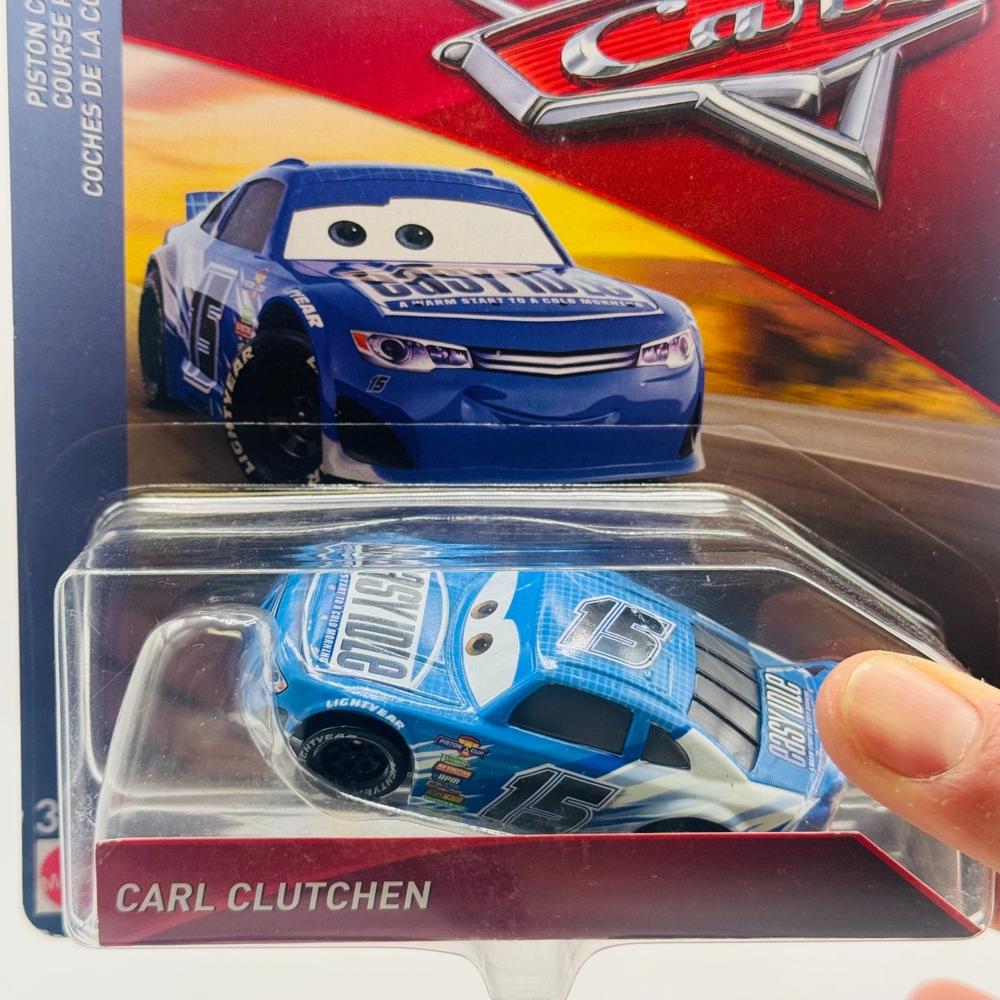 Disney Pixar Cars - CARL CLUTCHEN EASY IDLE Veteran China 2018 - 1:55 Diecast