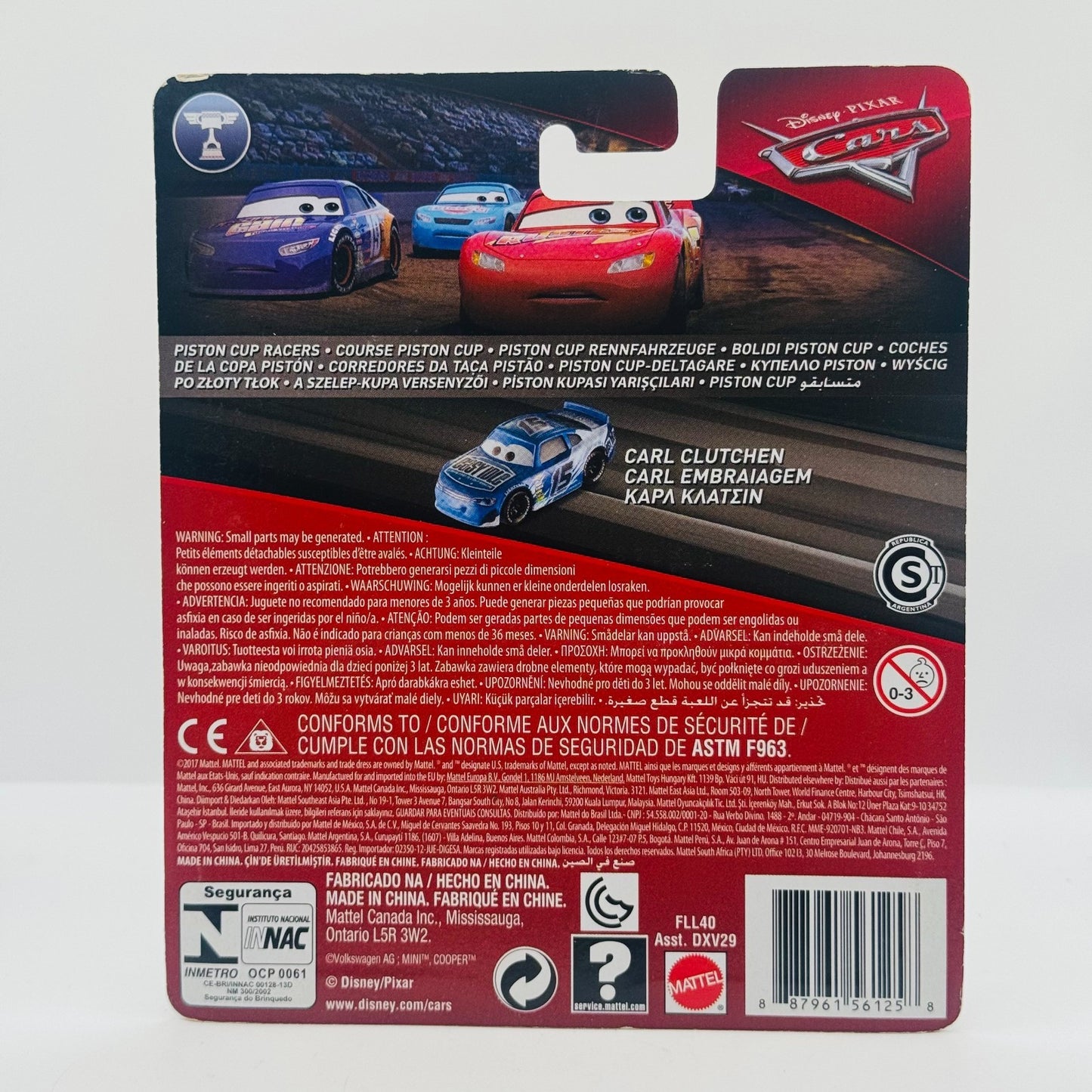 Disney Pixar Cars - CARL CLUTCHEN EASY IDLE Veteran China 2018 - 1:55 Diecast