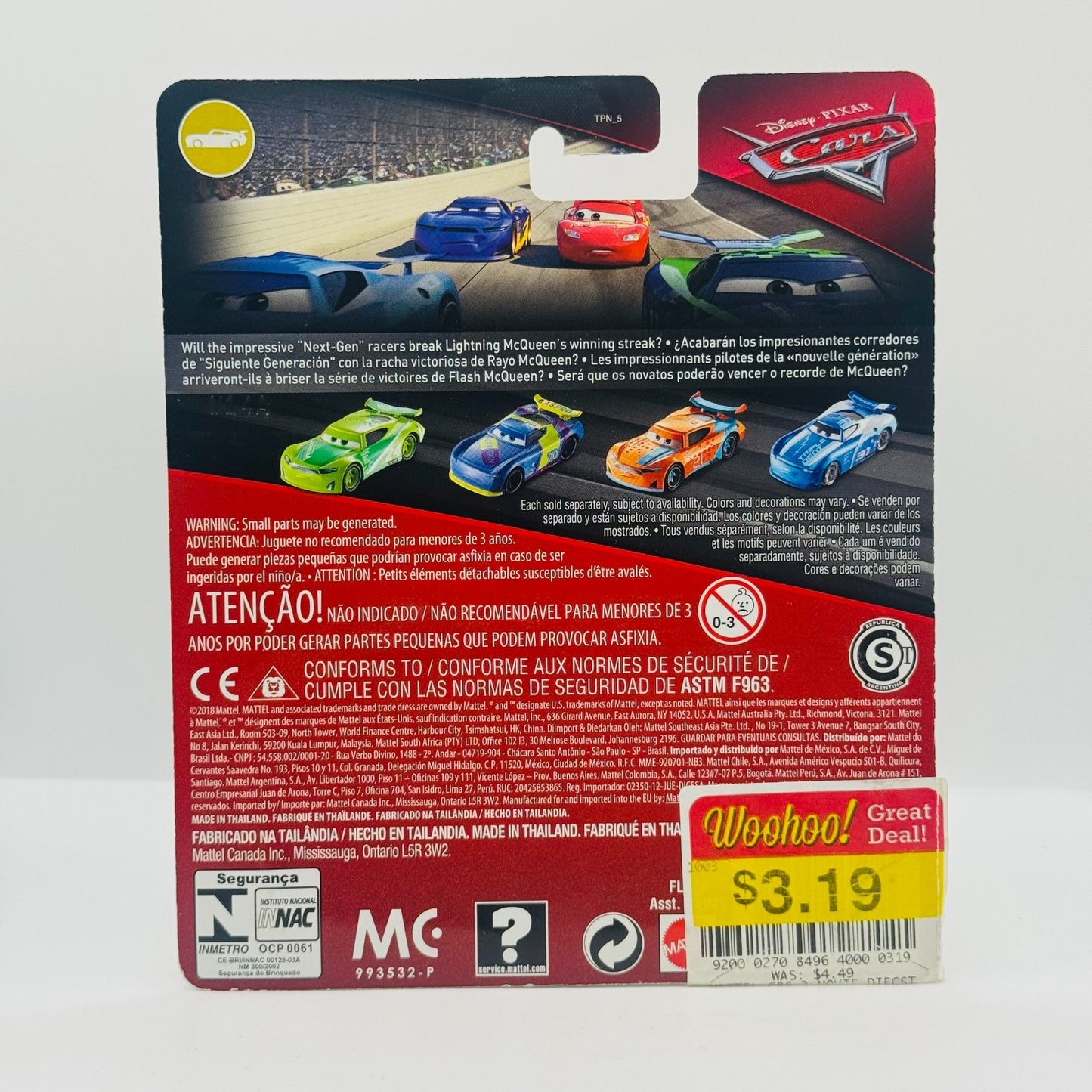 Disney Pixar Cars - MICHAEL ROTOR View zeen Next Gen 2018 - 1:55 Diecast