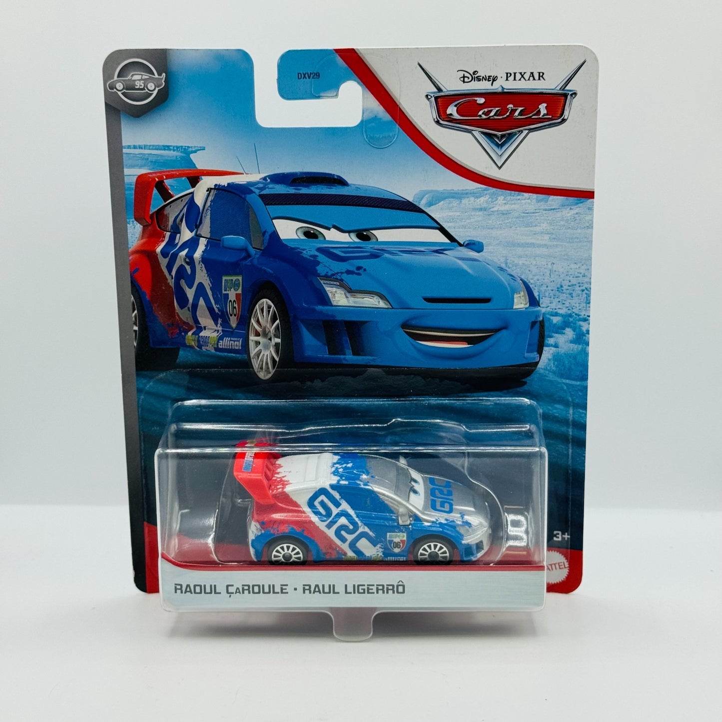 Disney Pixar Cars - METALLIC SILVER RAOUL CAROULE Scavenger Hunt - 1:55 Diecast