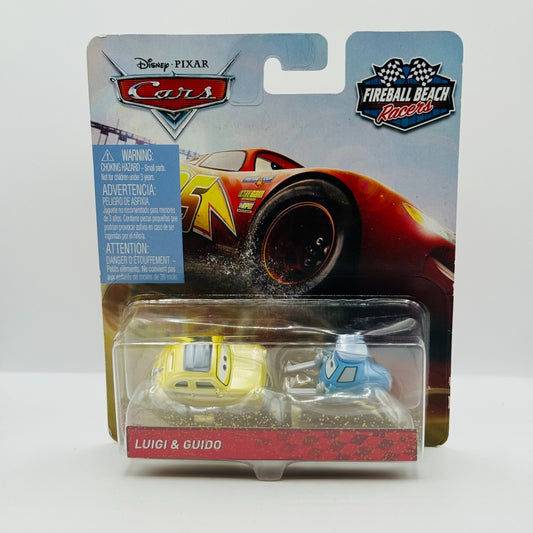 Disney Pixar Cars - FIREBALL BEACH RACERS LUIGI & GUIDO - 1:55 Diecast